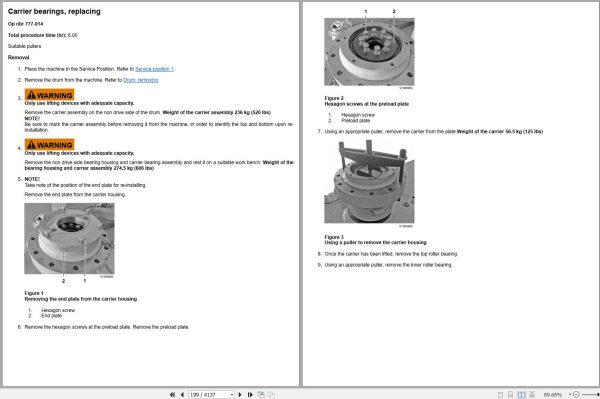 Volvo Single Drum Compactors SD100D Service and Repair Manual 3