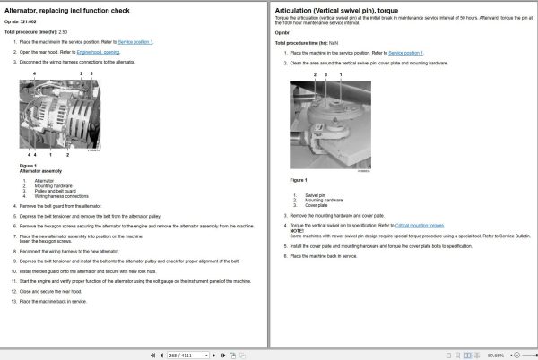 Volvo Single Drum Compactors SD116DX Service and Repair Manual 3