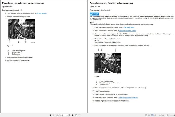 Volvo Single Drum Compactors SD45 Service and Repair Manual 2