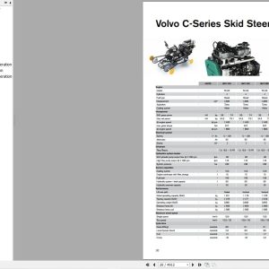 Volvo Skid Steer Loader MC110C Service and Repair Manual 1