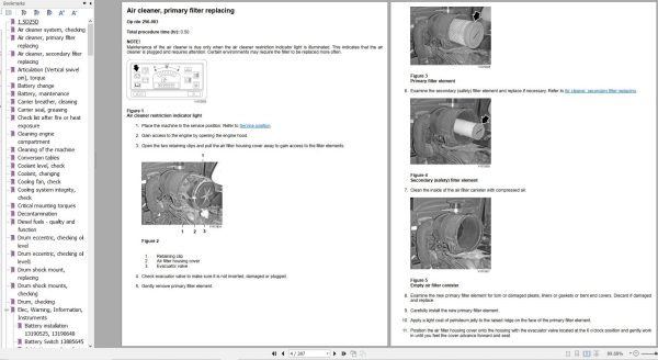 Volvo Soil Compactors SD25D Parts Manual 1