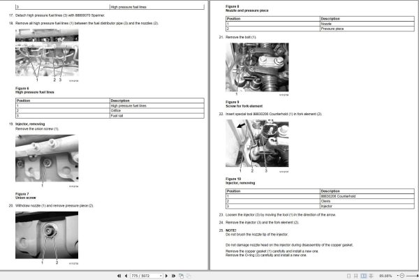 Volvo Tracked Paver P6820C Service and Repair Manual 2