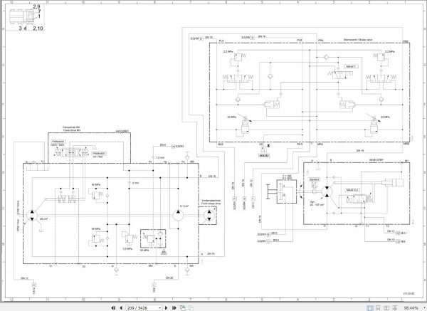 Volvo Tracked Paver P6870C ABG Service and Repair Manual 2