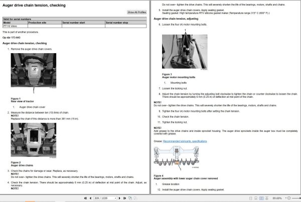 Volvo Tracked Paver P7110 Service and Repair Manual 3