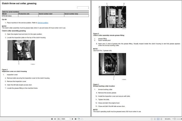 Volvo Tracked Paver PF6160 Service and Repair Manual 4