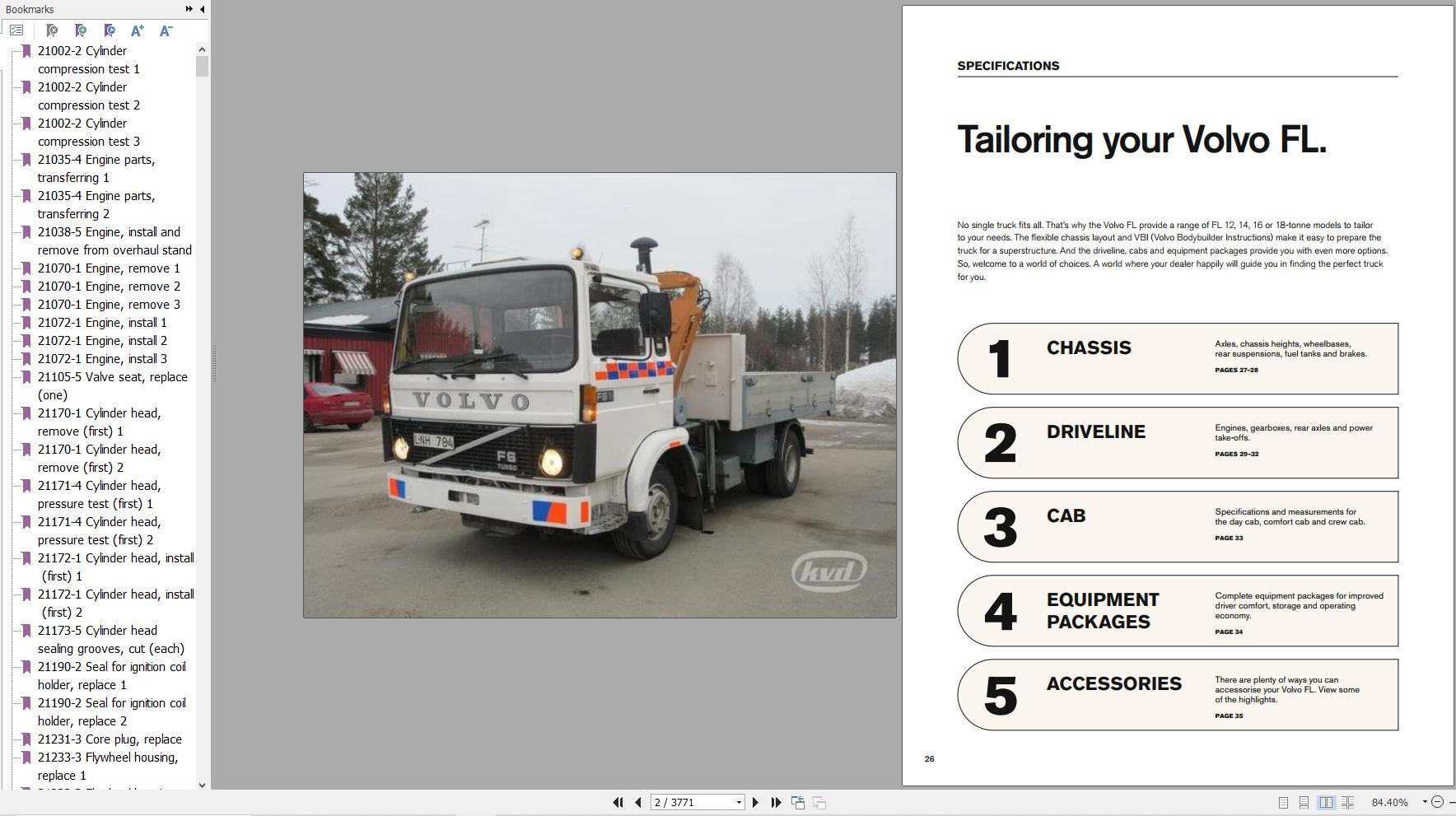 Volvo Truck F6 Service and Repair Manual 1 1