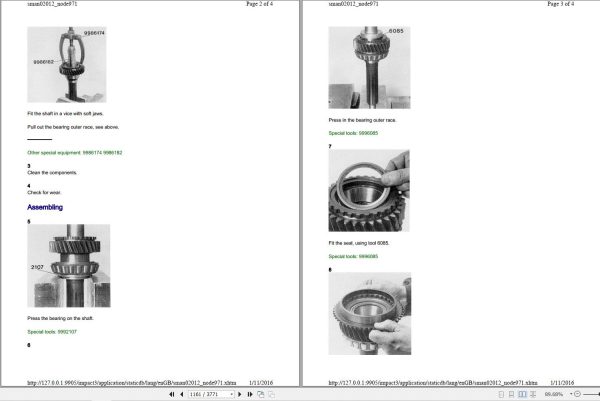 Volvo Truck F6 Service and Repair Manual 2 1