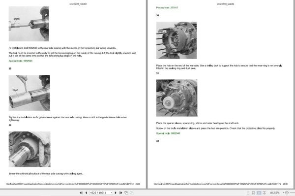 Volvo Truck FH12 Service and Repair Manual 2 1