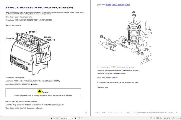 Volvo Truck FH13 Service and Repair Manual 3 1