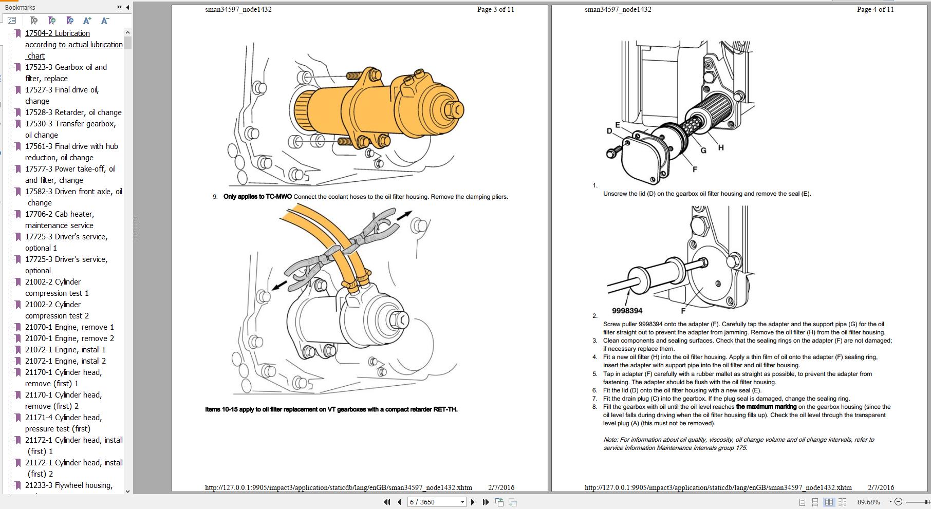 Volvo Truck FL10 Service and Repair Manual 1