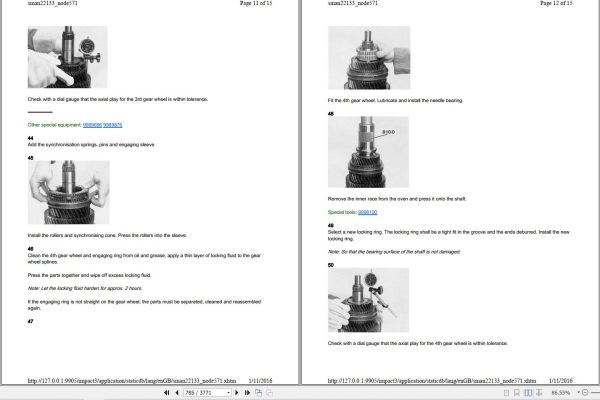 Volvo Truck FL6 Service and Repair Manual 2 1