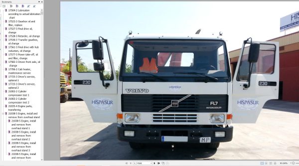 Volvo Truck FL7 Service and Repair Manual 1 1