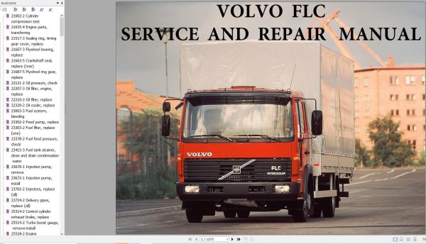 Volvo Truck FLC Service and Repair Manual 1
