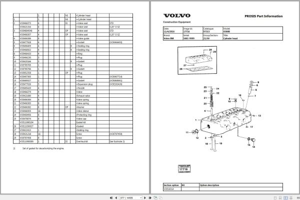 Volvo Wheel Loader BM 4300 Parts Manual 2