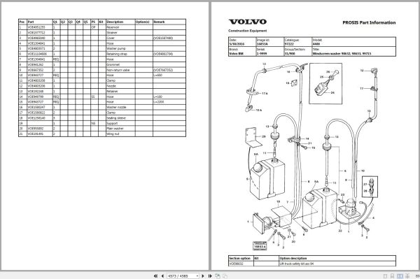 Volvo Wheel Loader BM 4400 Parts Manual 2