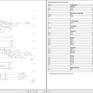 Volvo Wheel Loader BM L70B Wiring Diagram 1