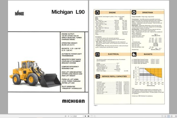 Volvo Wheel Loader BM L90 Service Repair Manual 1