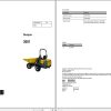 Wacker Neuson Dumper 3001 Operating Manual 335402179 1