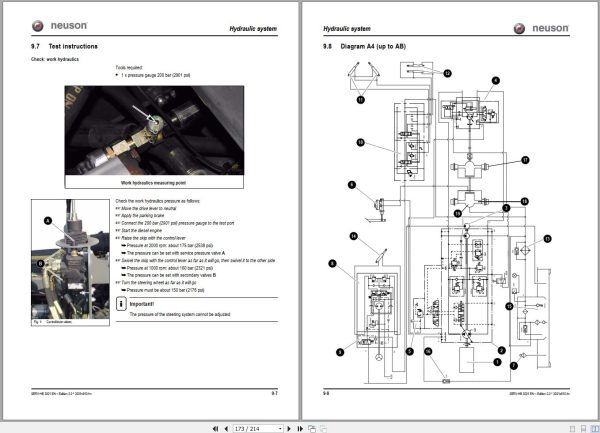 Wacker Neuson Dumper 3001 Service Manual and Diagram 1000156004 3