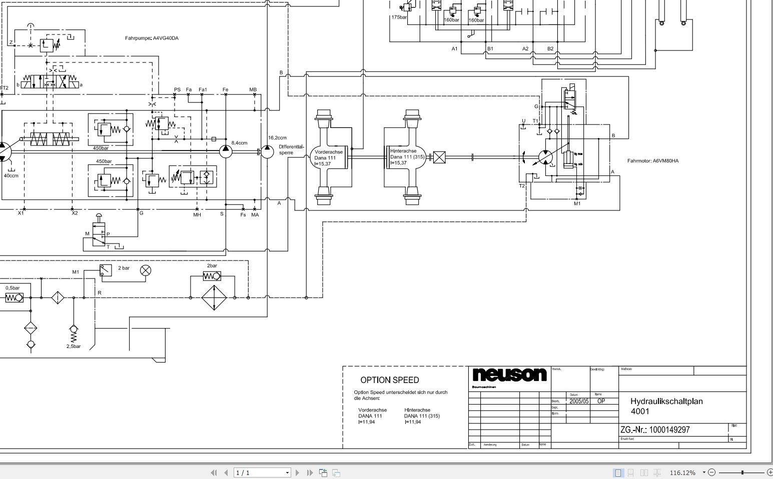 Wacker Neuson Dumper 3501 4001 Electrical and Hydraulic Diagrams 1