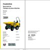 Wacker Neuson Dumper 3501 Spare Parts List 1000081457 1