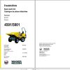 Wacker Neuson Dumper 4501 5001 Spare Parts List 1000112881 1