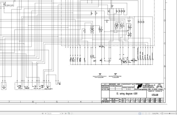 Wacker Neuson Dumper 4501 Electrical Diagrams 1