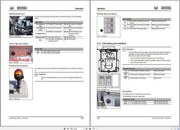 Wacker Neuson Dumper 5001 6001 Operating Manual 1000190334 2