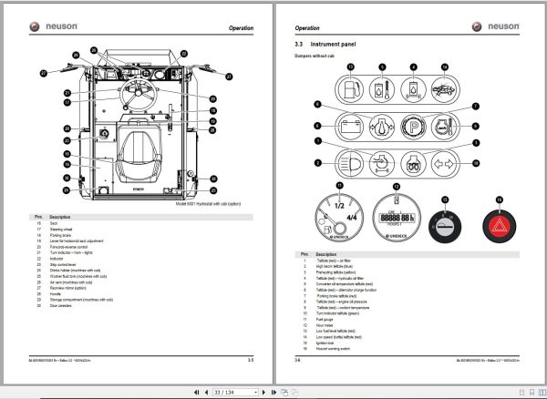 Wacker Neuson Dumper 6001 9001 10001 Operating Manual 366846544 2