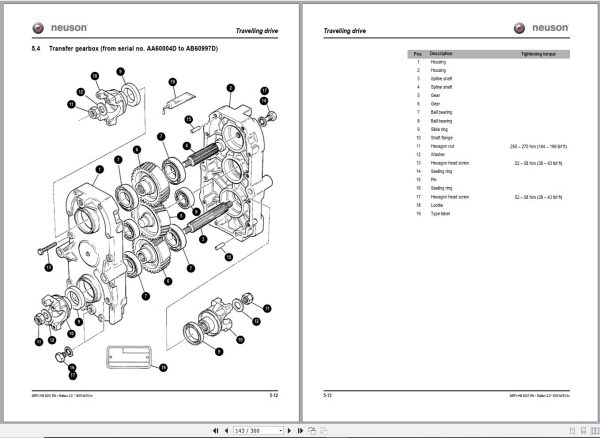 Wacker Neuson Dumper 6001 Service Manual and Diagram 1000163656 2