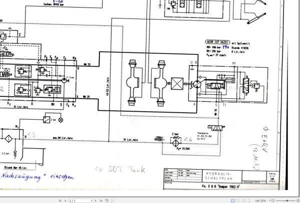 Wacker Neuson Dumper 7002 Electrical and Hydraulic Diagrams 2