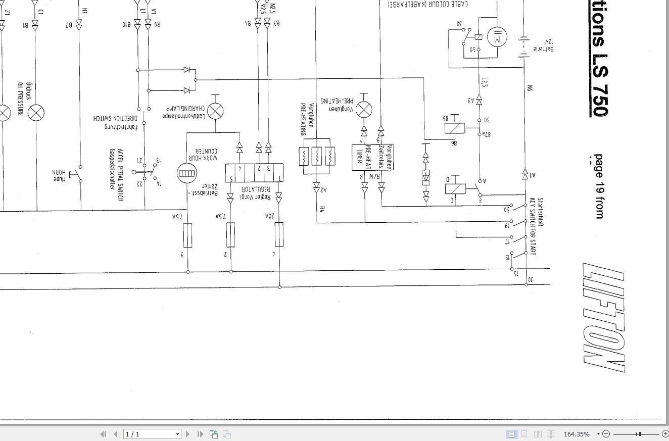 Wacker Neuson Dumper 750 Electrical Diagram 1