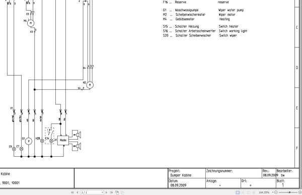 Wacker Neuson Dumper 9001 10001 Electrical Diagrams 2