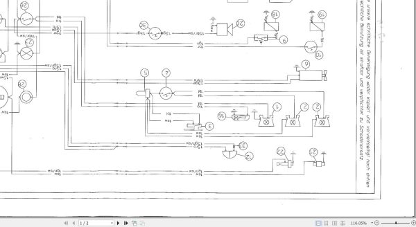 Wacker Neuson Excavator 1200 2201 Electrical Diagram 2