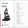 Wacker Neuson Excavator 12002 RD Operating Manual 1000128128 1