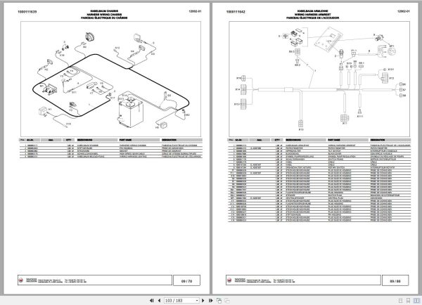 Wacker Neuson Excavator 12002 Spare Parts List 1000135346 2