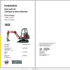 Wacker Neuson Excavator 1402 RD Primus Force Spare Parts List 1000081303 1
