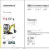 Wacker Neuson Excavator 1404 Operating Manual 1000164553 1