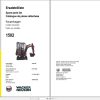Wacker Neuson Excavator 1502 RD Spare Parts List 1000015250 1