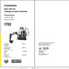 Wacker Neuson Excavator 1702 Spare Parts List 1000182588 1