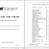 Wacker Neuson Excavator 2000 2100 2500 2700 RD Spare Parts List 1000015267 1