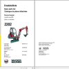 Wacker Neuson Excavator 2202 RD Force Spare Parts List 1000142428 1