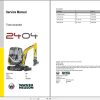 Wacker Neuson Excavator 2404 Service Manual and Diagram 1000256964 1