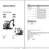 Wacker Neuson Excavator 2503 3003 3503 3703 Operating Manual 1000127409 1