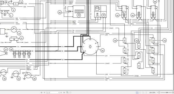 Wacker Neuson Excavator 2600 3200 Electrical Diagram 1