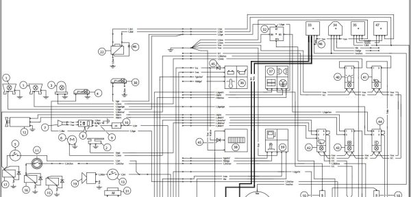 Wacker Neuson Excavator 2702 3602 Electrical Diagrams 1