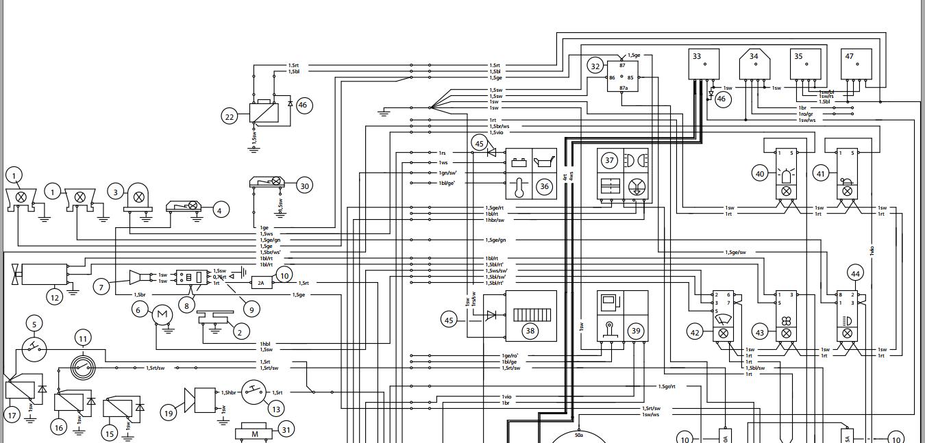 Wacker Neuson Excavator 2702 3602 Electrical Diagrams 1