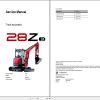 Wacker Neuson Excavator 28Z3 Service Manual and Diagram 1000178347 1