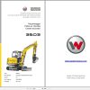 Wacker Neuson Excavator 3503 5.6 Spare Parts List 1000189534 1