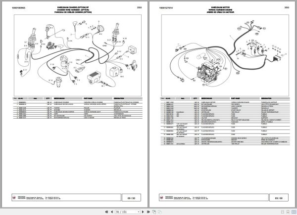 Wacker Neuson Excavator 3503 Spare Parts List 1000181079 2